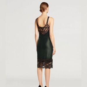 WOLFORD Esmeralda size xs black on black dress